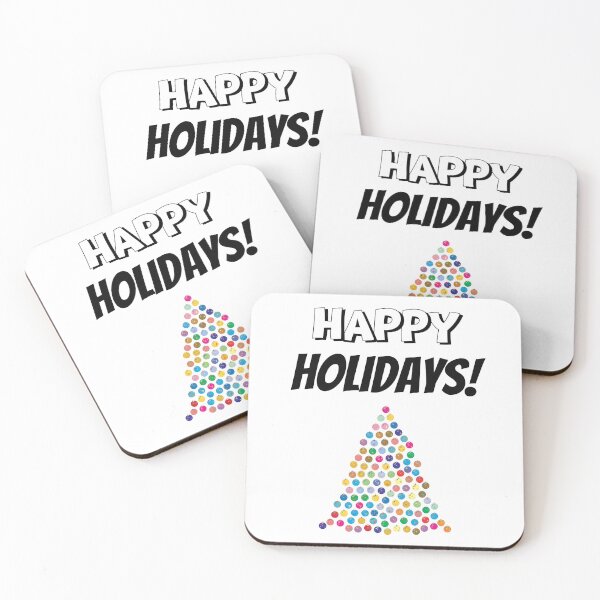 Item preview, Happy Holidays Design designed and sold by JAMTEESHOP.