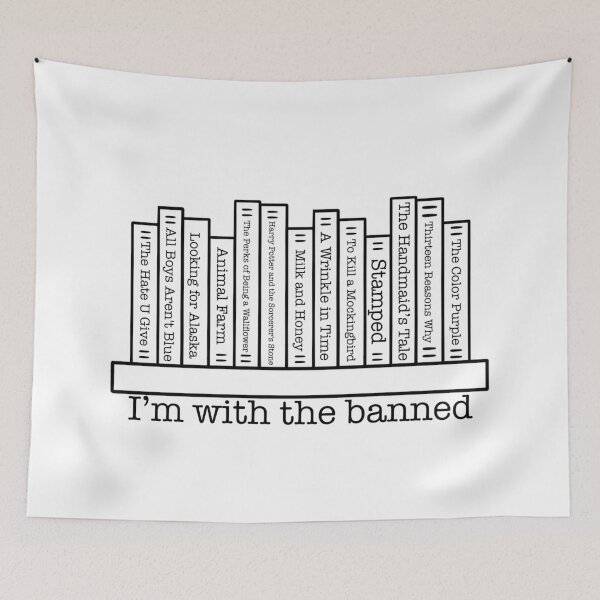 Item preview, Banned Books designed and sold by Noodly Doodles.