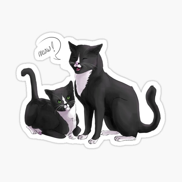 Item preview, Two Cute Playful Cats designed and sold by LooTheLoon.