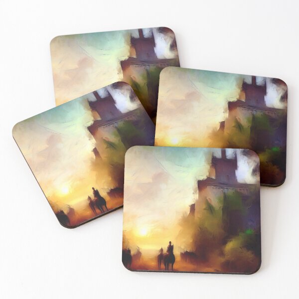 Item preview, Castle at Sunset One designed and sold by Artbytinavaughn.