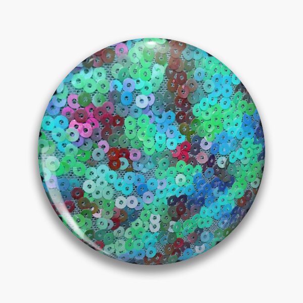 Item preview, Colorful Whimsical  mix of Green Sequins by Iritof designed and sold by iritof.