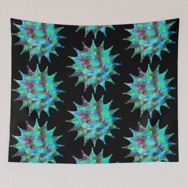 Item preview, Colorful Whimsical  mix of Green Sequins by Iritof designed and sold by iritof.