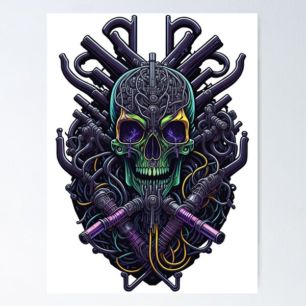 Item preview, Cyborg Heads S03 D63 designed and sold by Houerd.