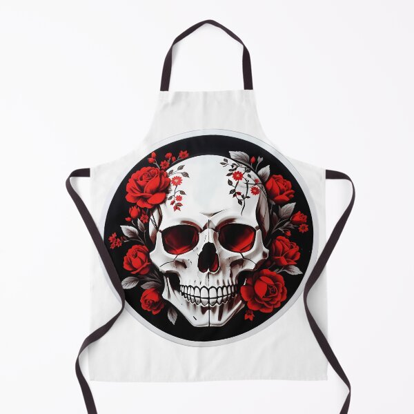 Item preview, Skull with flowers, with roses. designed and sold by wplamkung.
