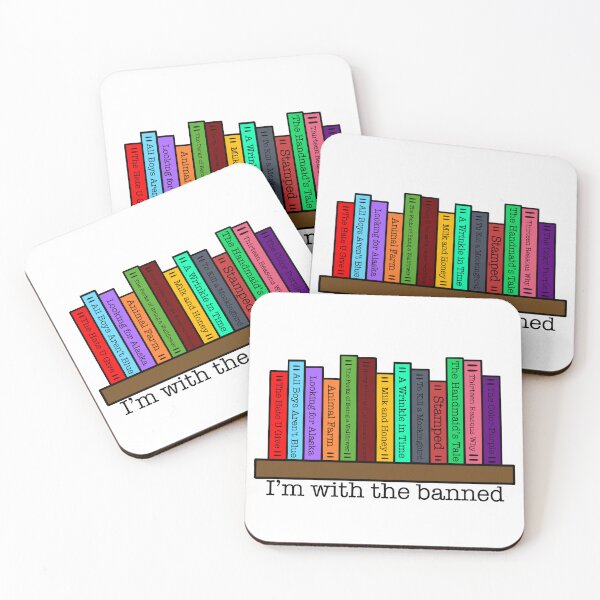 Item preview, Banned Books  designed and sold by Noodly Doodles.