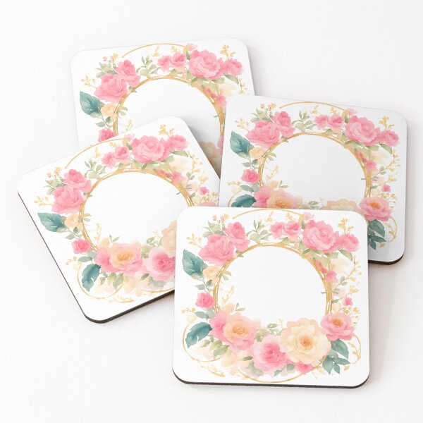 Item preview, Pink flower frame designed and sold by Jayjaynaenae.