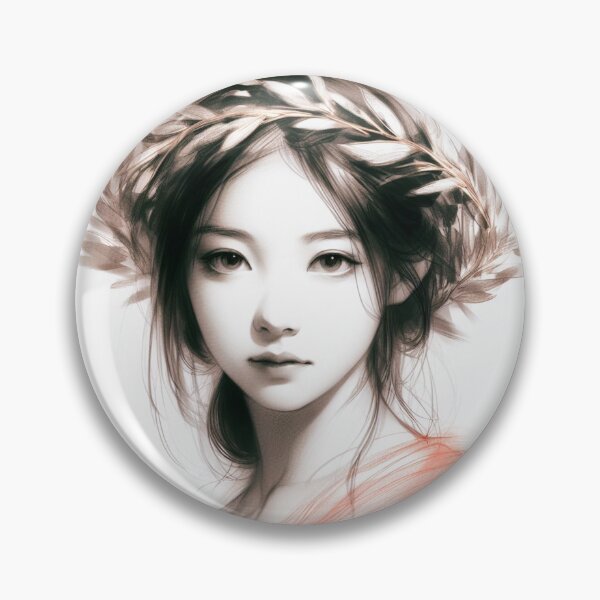 Item preview, The girl looks at me. designed and sold by growing-mom.