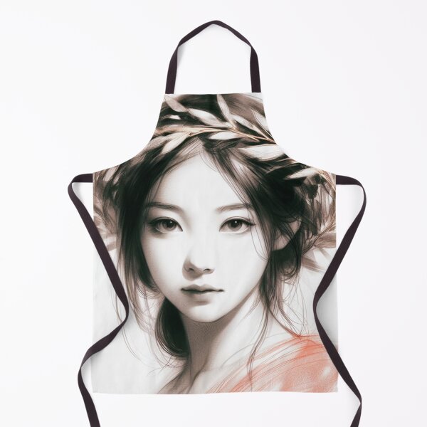 Item preview, The girl looks at me. designed and sold by growing-mom.