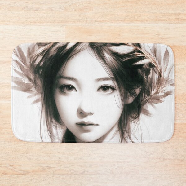 Item preview, The girl looks at me. designed and sold by growing-mom.