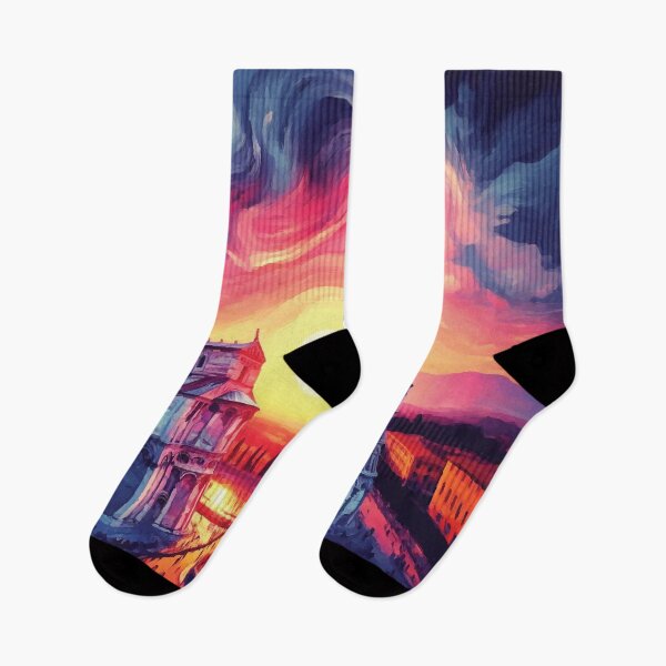 Item preview, Leaning Tower of Pisa at Sunset designed and sold by badguyduh.