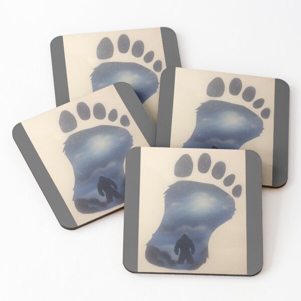 Item preview, big foot art designed and sold by Howard Williams.