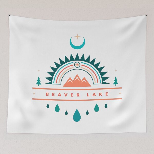 Item preview, BEAVER LAKE boho designed and sold by LeapDaze.
