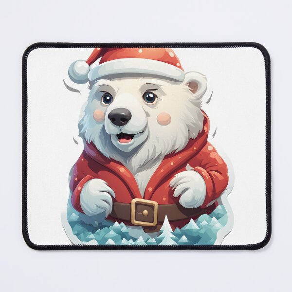 Item preview, Polar bear santa claus designed and sold by Gabriel0x.