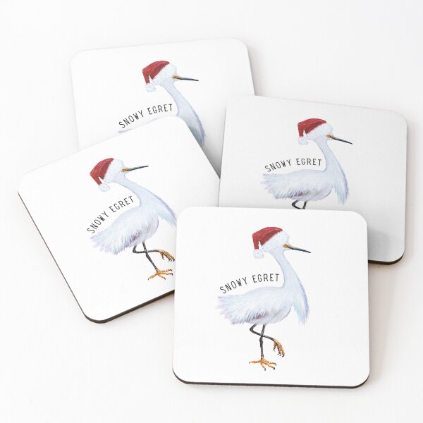 Item preview, Snowy Egret Bird designed and sold by Tiffany Roy.
