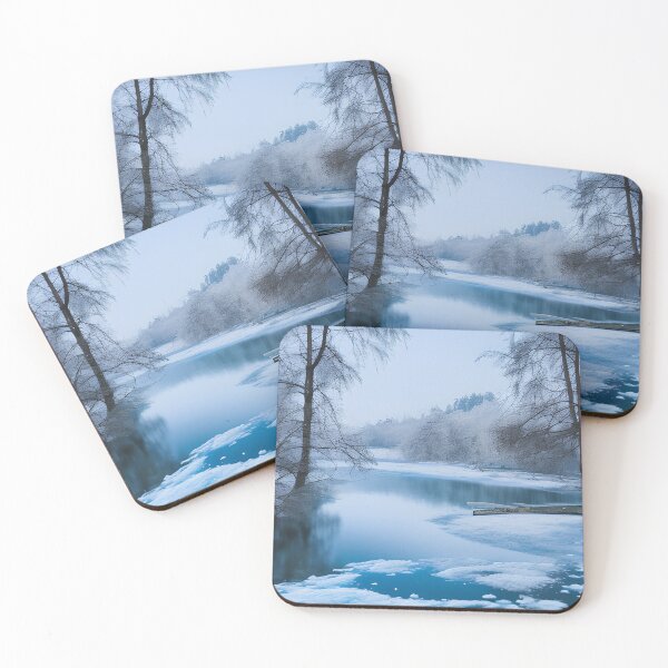 Item preview, Captivating Frozen Lake Winter: Bring the Beauty of Nature into Your Home designed and sold by upscapix.