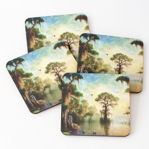 Item preview, Louisiana Bayou Swamp Scene  designed and sold by Artbytinavaughn.