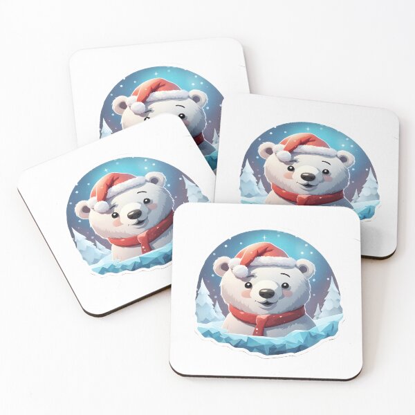 Item preview, Polar bear santa claus designed and sold by Gabriel0x.