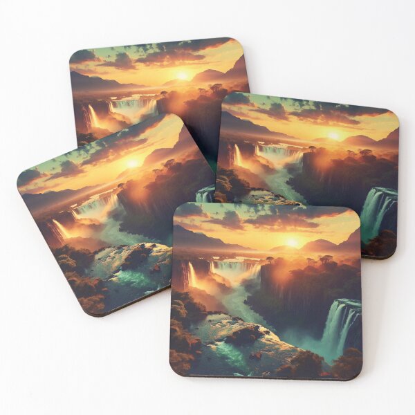 Item preview, Victoria Falls at Sunset designed and sold by badguyduh.