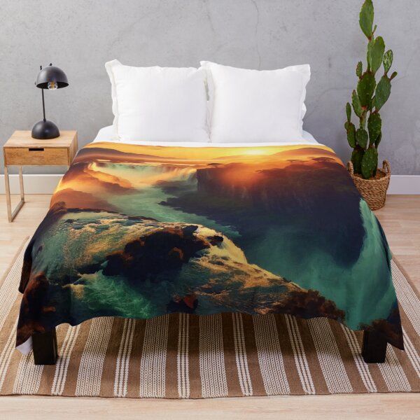 Item preview, Victoria Falls at Sunset designed and sold by badguyduh.