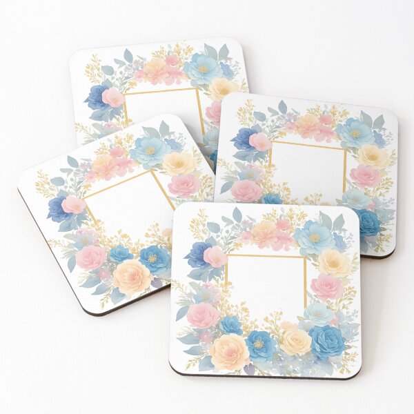 Item preview, Blue flower frame designed and sold by Jayjaynaenae.