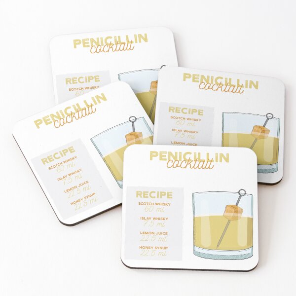 Item preview, Penicillin Cocktail Recipe designed and sold by kimberpix.