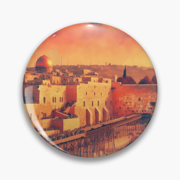 Item preview, The Western Wall at Sunset designed and sold by badguyduh.