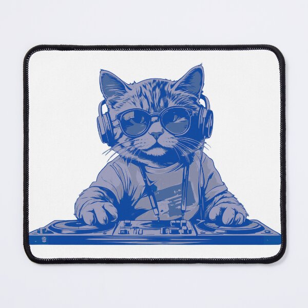 Item preview, Dj cat scratching designed and sold by Ivanc2814.
