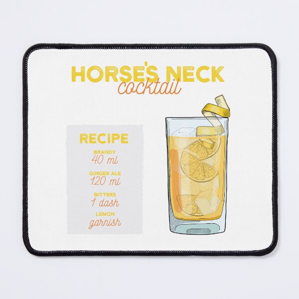 Item preview, Horse's Neck Cocktail Recipe designed and sold by kimberpix.