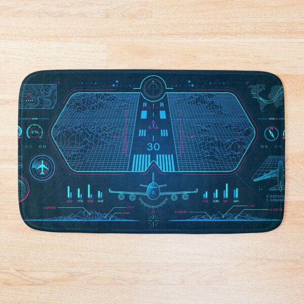 Item preview, aviation technology airplane interface digital radar designed and sold by NiamLab.