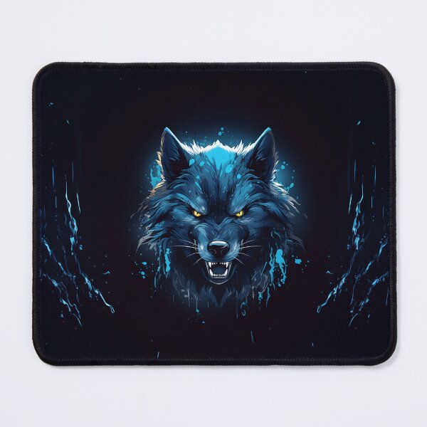 Item preview, Blue WolfDog Digital Art designed and sold by taujiart.