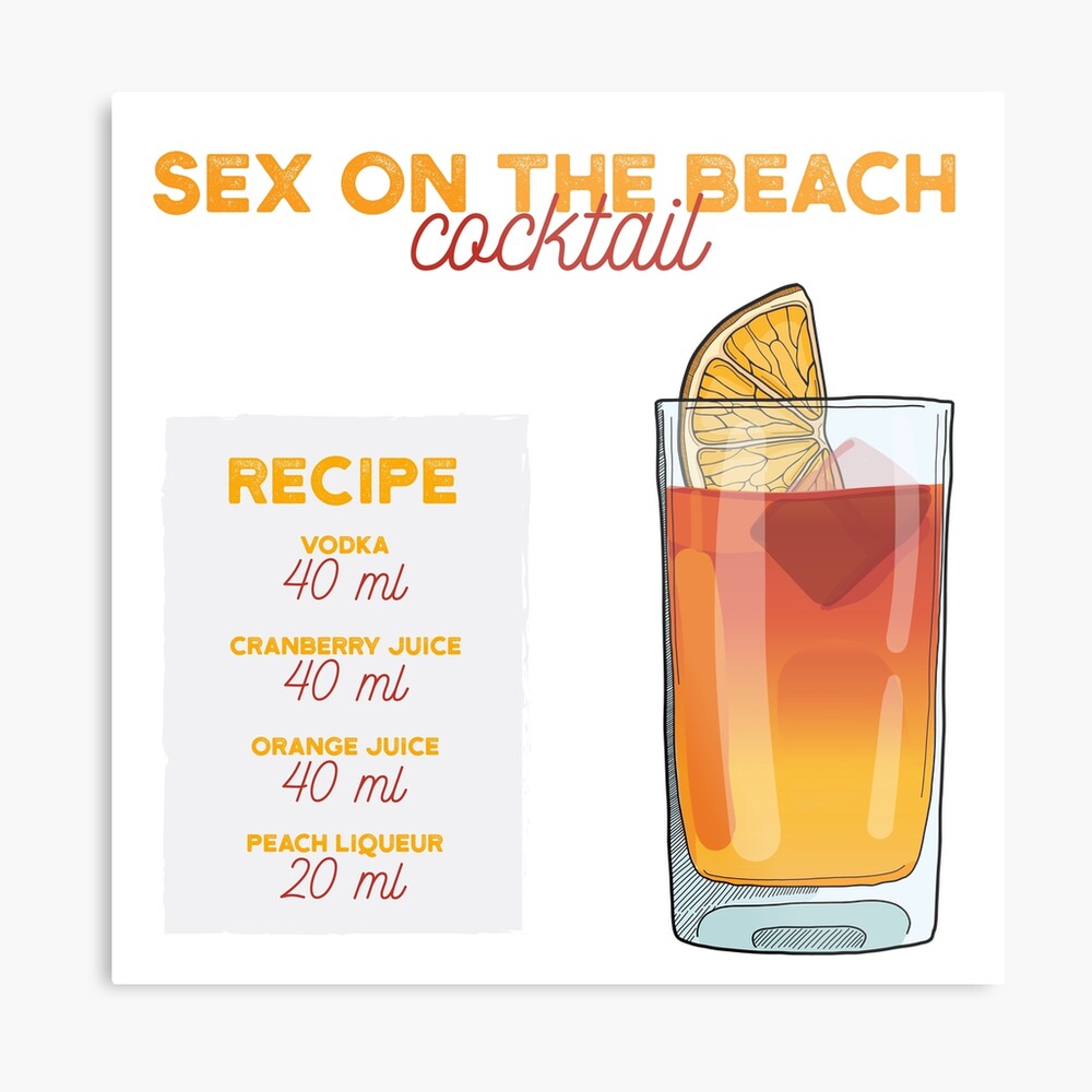 Sex on the Beach Cocktail Recipe