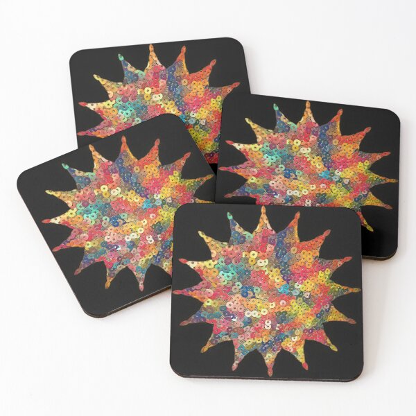 Item preview,  Whimsical mix of Red-Yellow-blue Sequins by Iritof designed and sold by iritof.