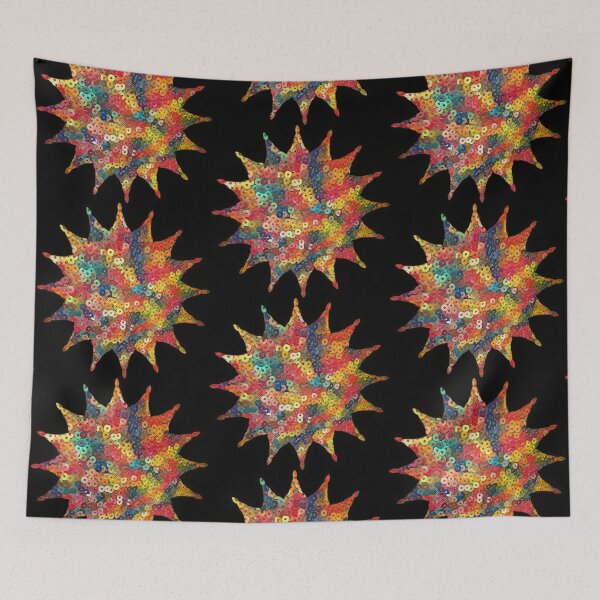 Item preview,  Whimsical mix of Red-Yellow-blue Sequins by Iritof designed and sold by iritof.