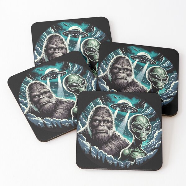 Item preview, Mystery Alien Bigfoot Sasquatch Extraterrestrial UFO designed and sold by CG Studio.
