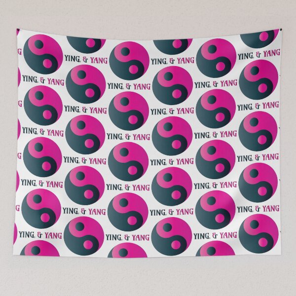 Item preview, Ying & Yang Pink & Black designed and sold by Berlat Correa.