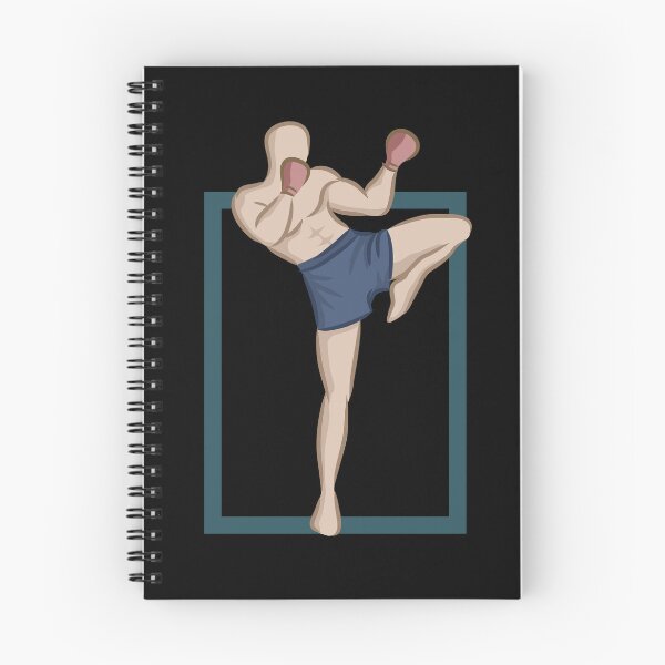 Item preview, MuayThai, dibujo lineal de Kick Boxing designed and sold by CJansuebsri.