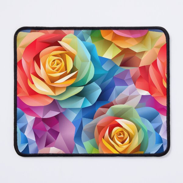 Item preview, Rainbow Rose Garden  designed and sold by MrJdesignDepot.