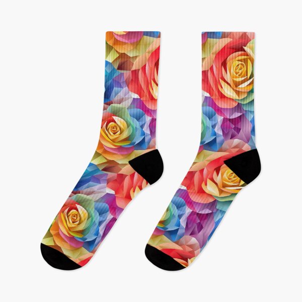Item preview, Rainbow Rose Garden  designed and sold by MrJdesignDepot.