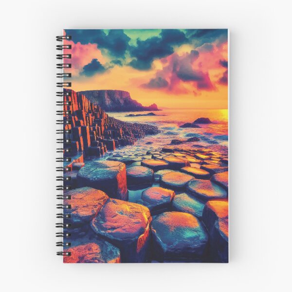 Item preview, Giant's Causeway at Sunset designed and sold by badguyduh.