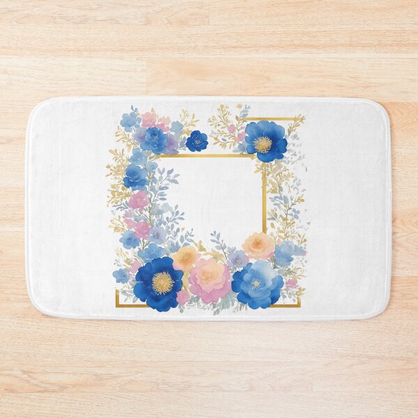 Item preview, Blue flower frame designed and sold by Jayjaynaenae.