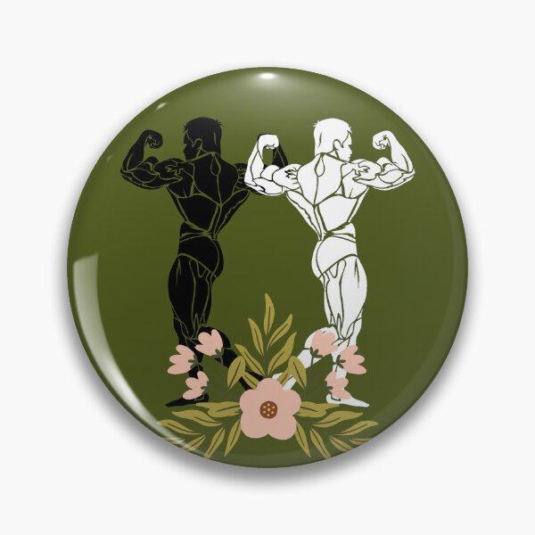 Item preview, Muscles & Flowers Bodybuilding Posing designed and sold by Sturdust.
