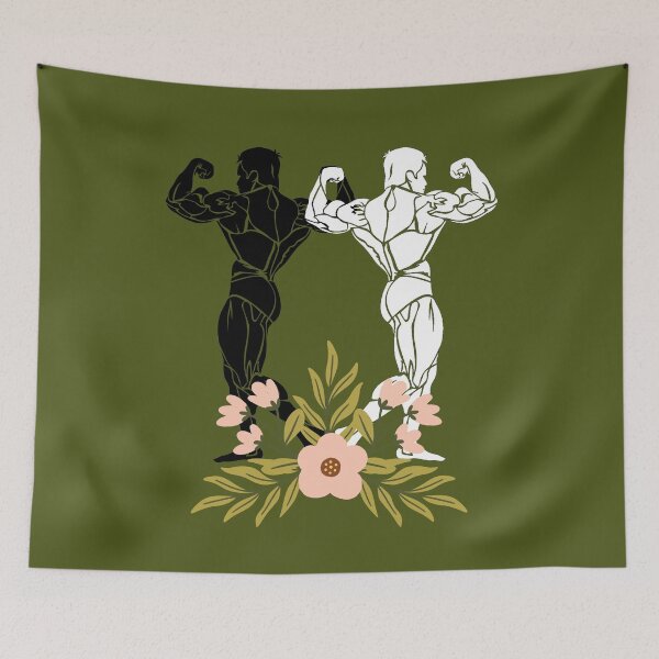 Item preview, Muscles & Flowers Bodybuilding Posing designed and sold by Sturdust.