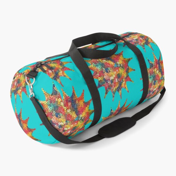 Item preview, Whimsical Turquoise mix of Red-Yellow Sequins by Iritof designed and sold by iritof.