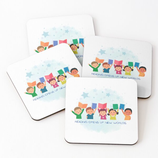 Item preview, Reading Opens Up New Worlds designed and sold by StuffWeMade.