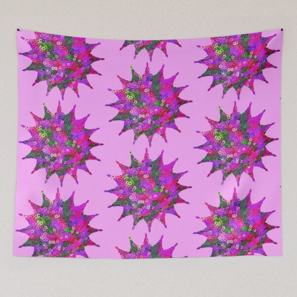 Item preview, Whimsical Pink carnival Sequins by Iritof designed and sold by iritof.