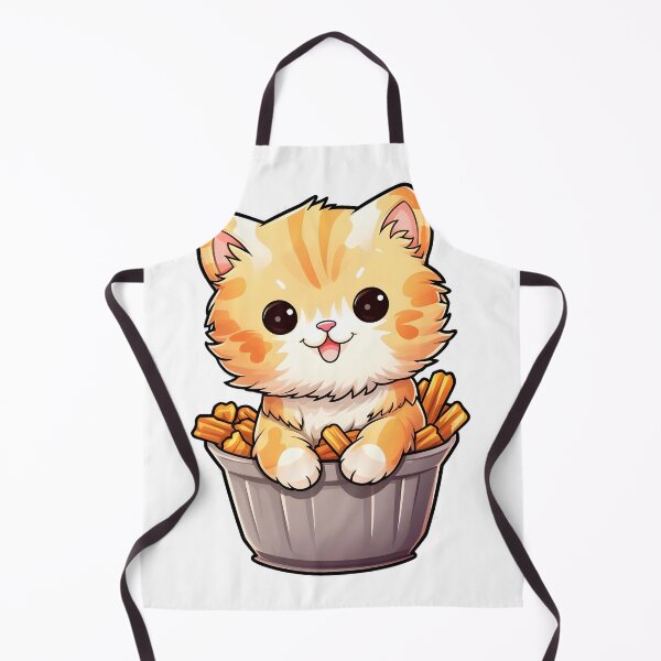 Item preview, Tater Tot Ca, A Whimsical Feline Fusion designed and sold by aiartbay.