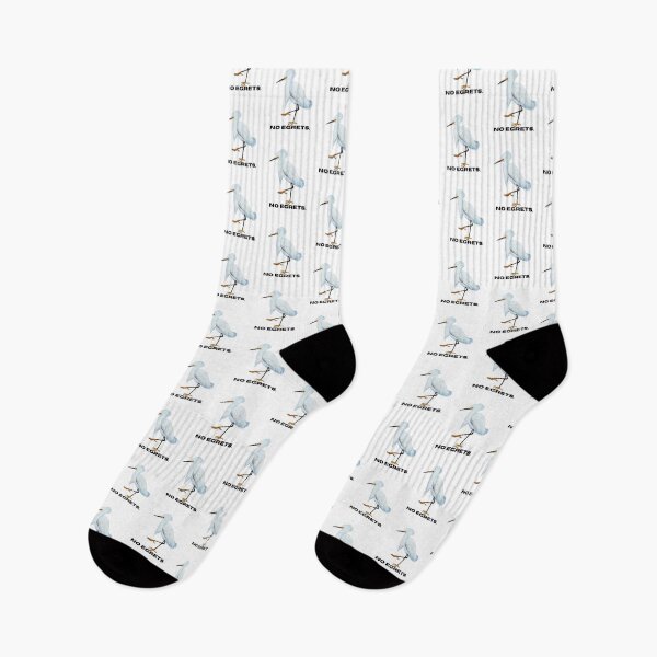 Item preview, No egrets  designed and sold by Roy & Tiffany.