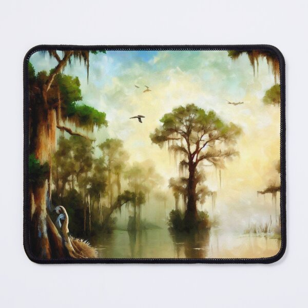 Item preview, Louisiana Bayou Swamp Scene  designed and sold by Artbytinavaughn.