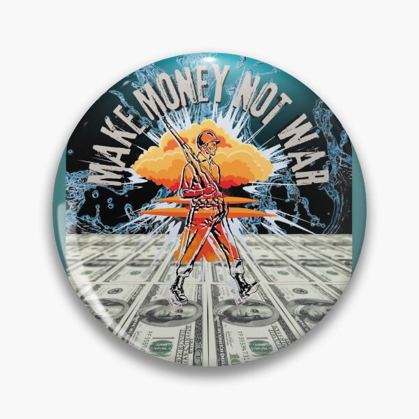 Item preview, Make Money Not War  designed and sold by Flirt-Teez.