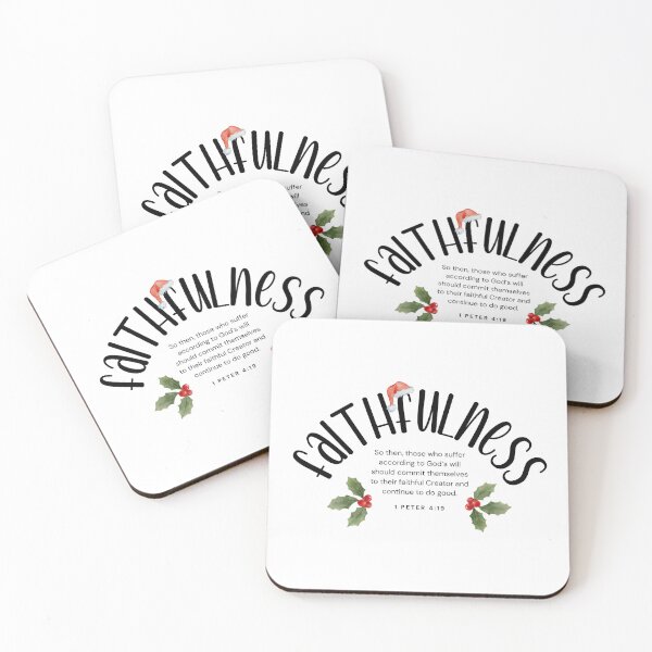 Item preview, Faithfulness - Fruits of the Spirit 2023 Christmas | Group | Set Design designed and sold by shopfindingbeni.